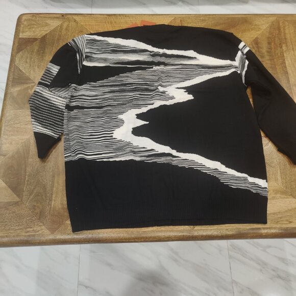 MISSONI Wool Cardigan IT40 US4 UK8 S   Oversize Made in Italy new $1822 - Picture 3 of 3